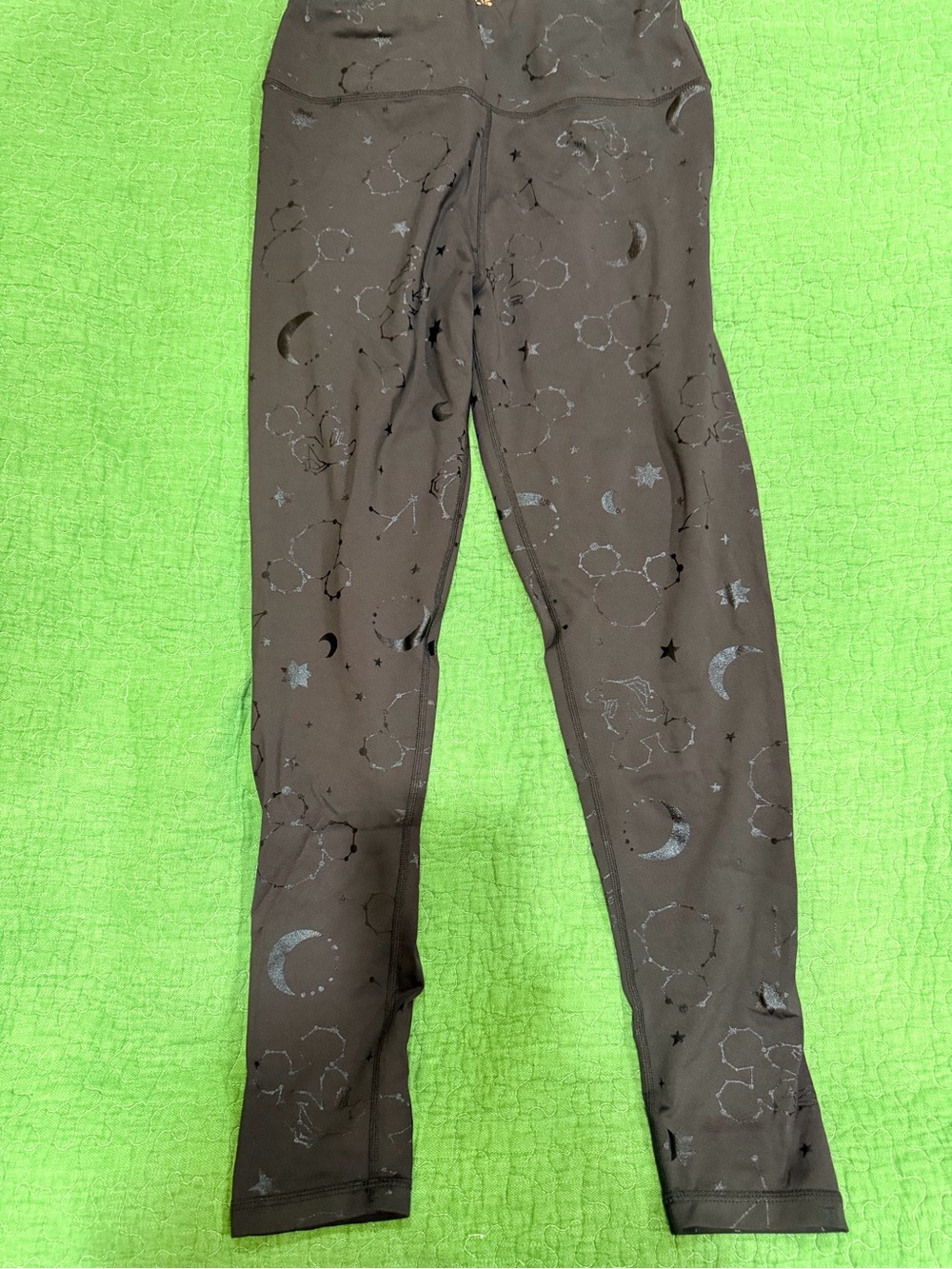 Disney Black Leggings with Moon, Stars & Constellation Print